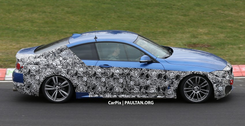 BMW 4 Series with M Sport pack on the ‘Ring 169457
