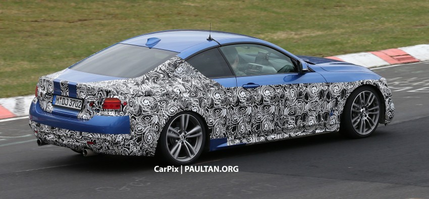 BMW 4 Series with M Sport pack on the ‘Ring 169455