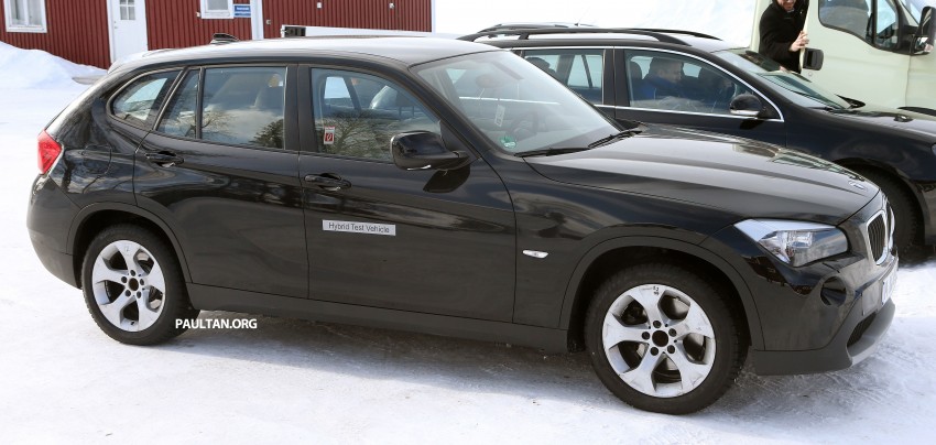 BMW X1 ActiveHybrid spied, or is this an X1 EV? 167560