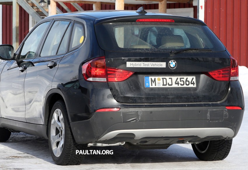 BMW X1 ActiveHybrid spied, or is this an X1 EV? 167559