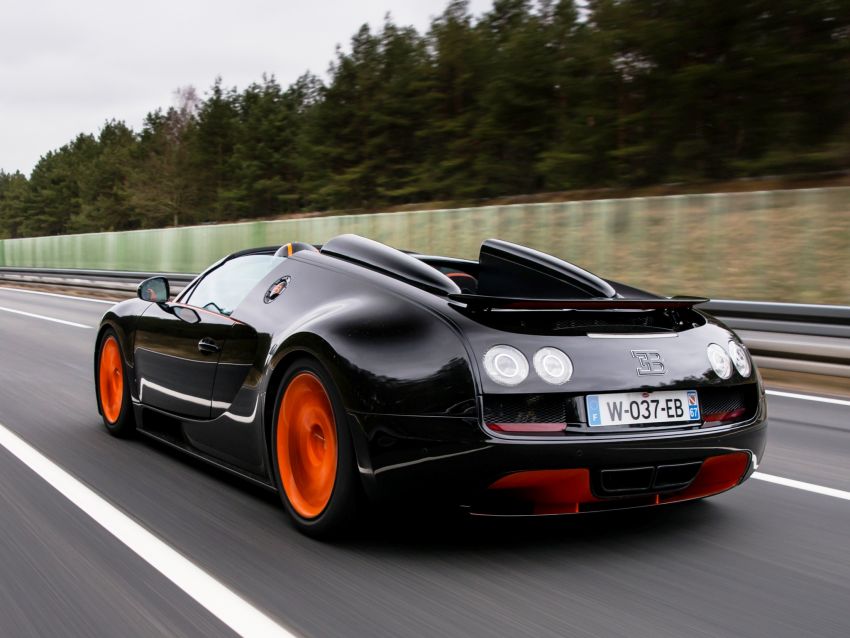 VIDEO: See the Bugatti Veyron Grand Sport Vitesse World Record Car Edition achieve 408.84 km/h 172226