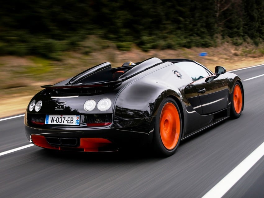 VIDEO: See the Bugatti Veyron Grand Sport Vitesse World Record Car Edition achieve 408.84 km/h 172227