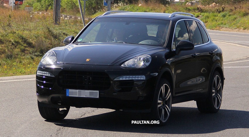 Porsche Cayenne facelift sighted, late 2014 debut? 166259