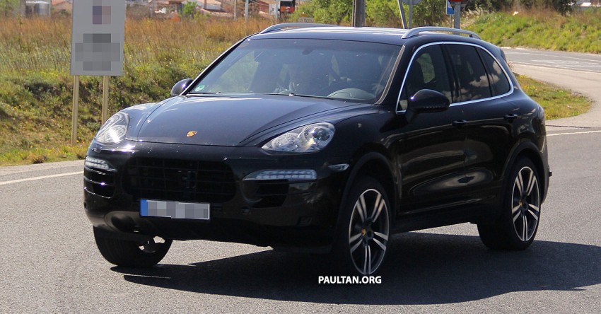 Porsche Cayenne facelift sighted, late 2014 debut? 166258