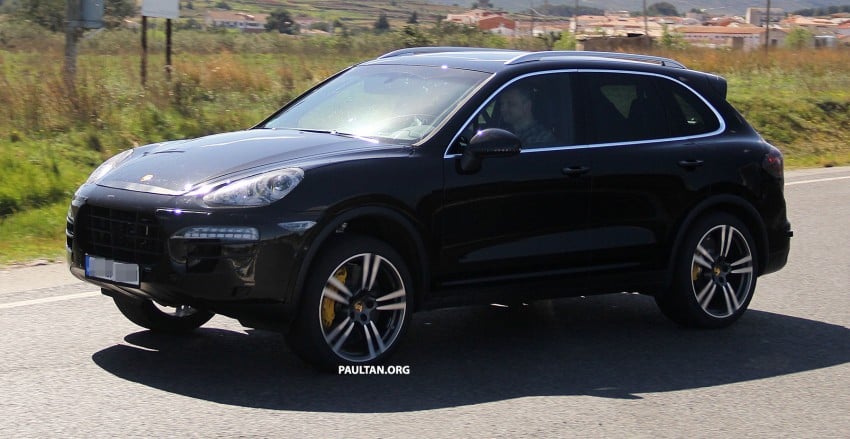 Porsche Cayenne facelift sighted, late 2014 debut? 166256