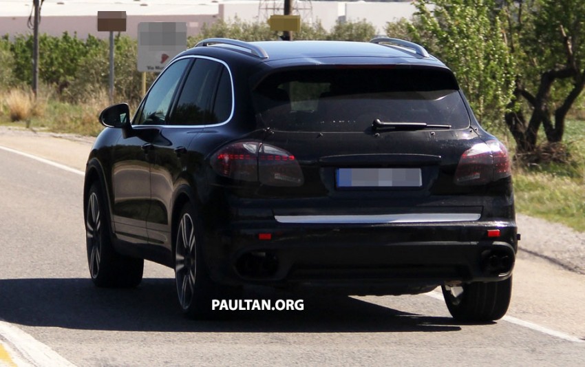 Porsche Cayenne facelift sighted, late 2014 debut? 166257