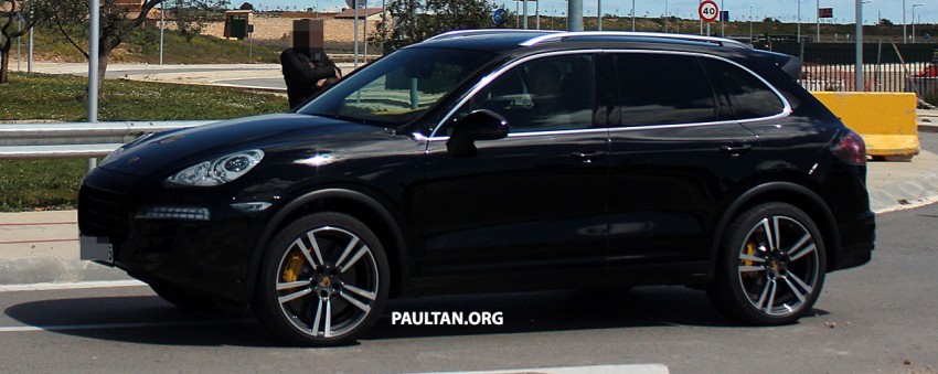 Porsche Cayenne facelift sighted, late 2014 debut? 166255