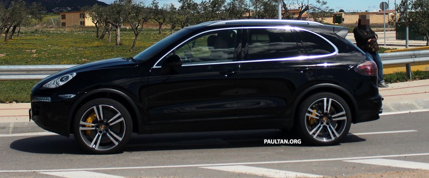 Porsche Cayenne facelift sighted, late 2014 debut? 166253