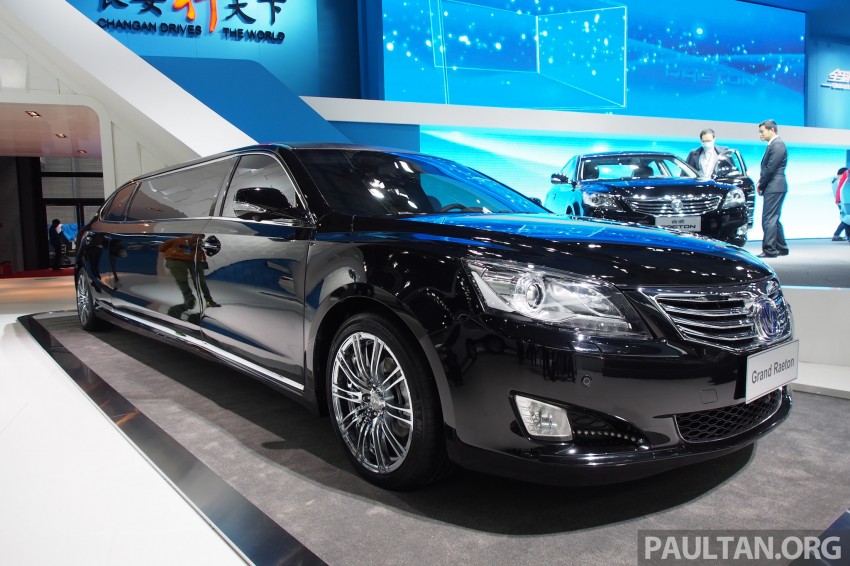 Changan Grand Raeton offers a take on the classic black limo, but without the big V8 engine 170752