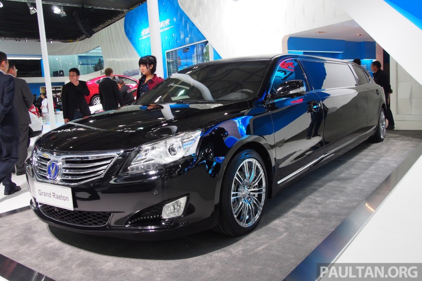 Changan Grand Raeton offers a take on the classic black limo, but without the big V8 engine 170748