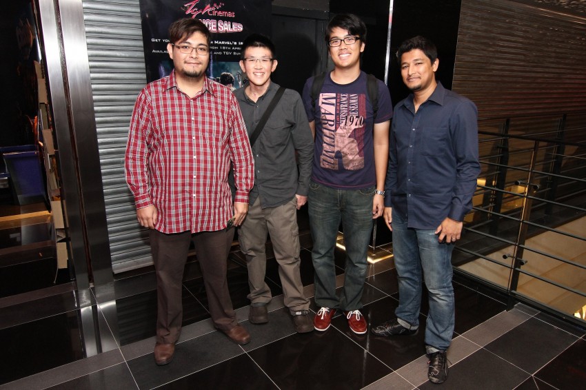 Winners of the Driven Movie Night contest to catch Iron Man 3 tonight, ahead of its Malaysian debut! 171724