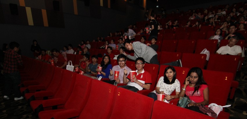 Winners of the Driven Movie Night contest to catch Iron Man 3 tonight, ahead of its Malaysian debut! 171725