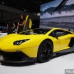 Shanghai 2013 Live: Lamborghini Aventador 50th Anniversary – 20 horses more, 100 units only