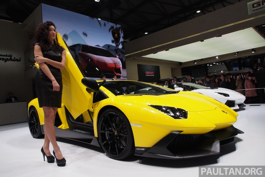 Shanghai 2013 Live: Lamborghini Aventador 50th Anniversary – 20 horses more, 100 units only 170849