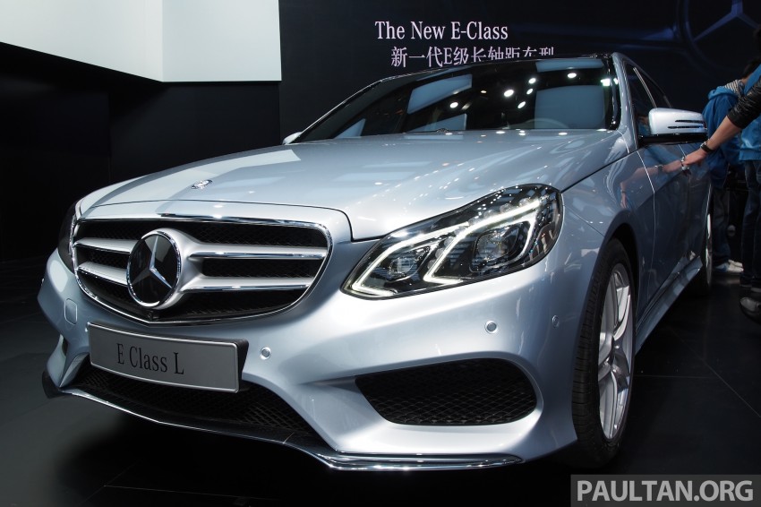 Shanghai 2013: W212 Mercedes-Benz E-Class L facelift 169912