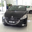 Peugeot 208 on display, specs unveiled via brochures
