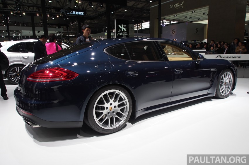 Porsche Panamera facelift makes Auto Shanghai debut, long wheelbase Executive version introduced 171492