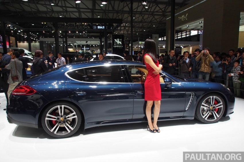 Porsche Panamera facelift makes Auto Shanghai debut, long wheelbase Executive version introduced 171501