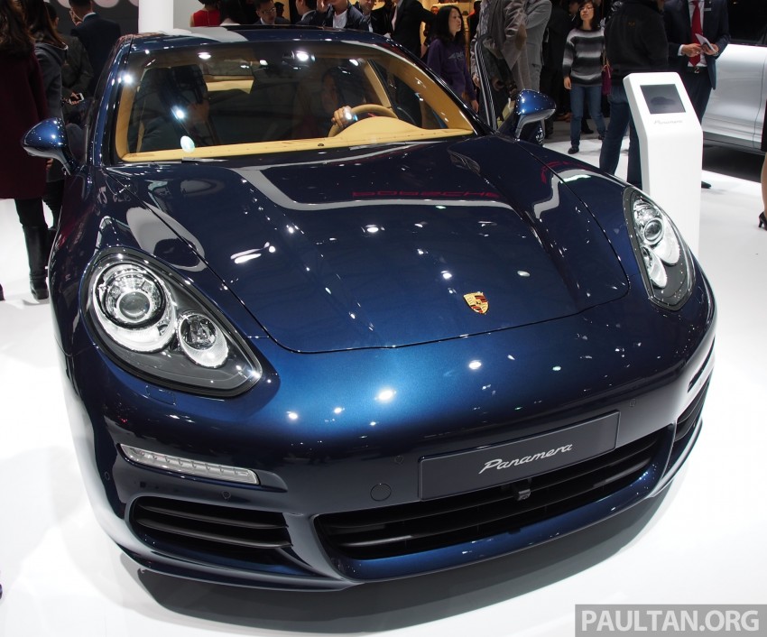 Porsche Panamera facelift makes Auto Shanghai debut, long wheelbase Executive version introduced 171502