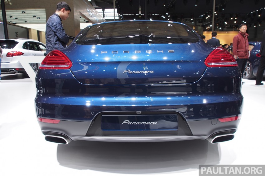 Porsche Panamera facelift makes Auto Shanghai debut, long wheelbase Executive version introduced 171515