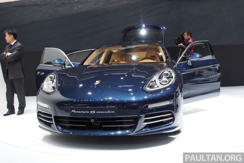 Porsche Panamera facelift makes Auto Shanghai debut, long wheelbase Executive version introduced 171496