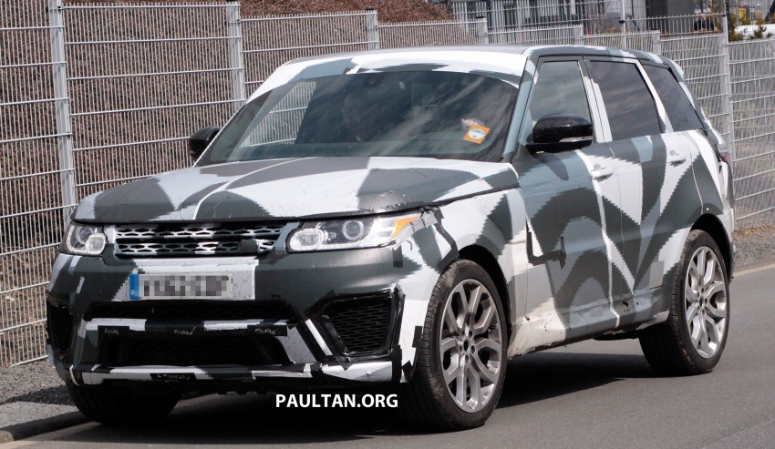 SPIED: Is a hotter Range Rover Sport in the works? 168783