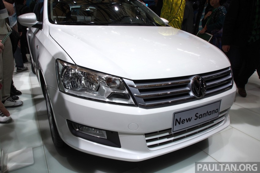 Volkswagen Santana: 2nd-gen appears in Shanghai 170902