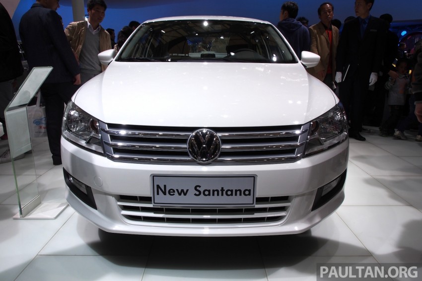 Volkswagen Santana: 2nd-gen appears in Shanghai 170908
