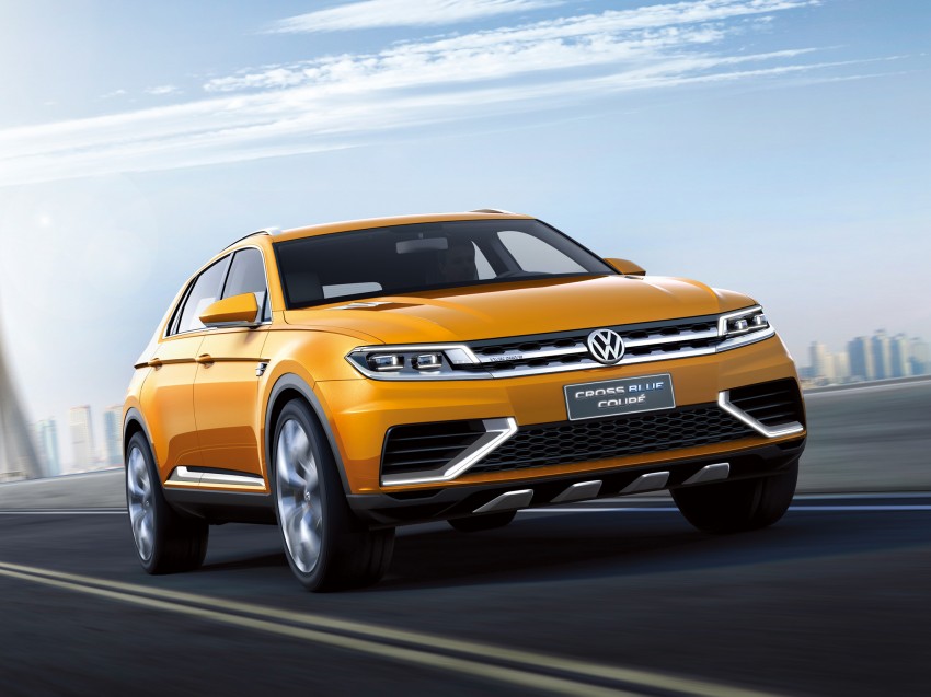 Volkswagen CrossBlue Coupe concept for Shanghai 169414