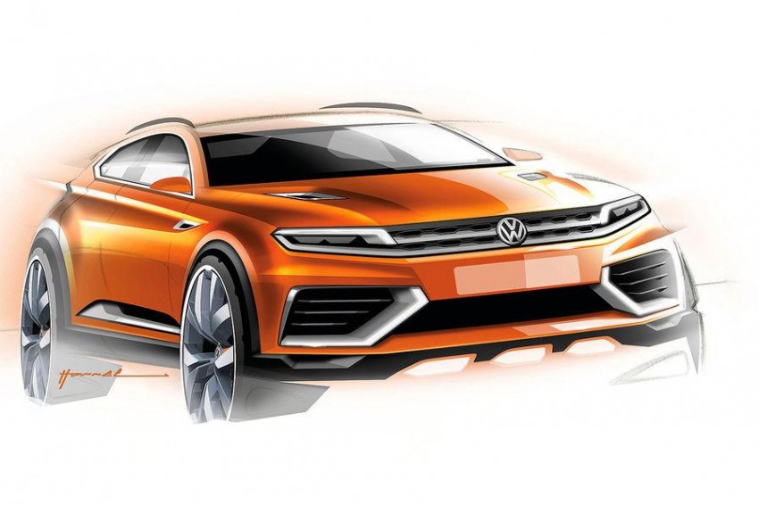 Volkswagen CrossBlue Coupe concept for Shanghai Image #169415