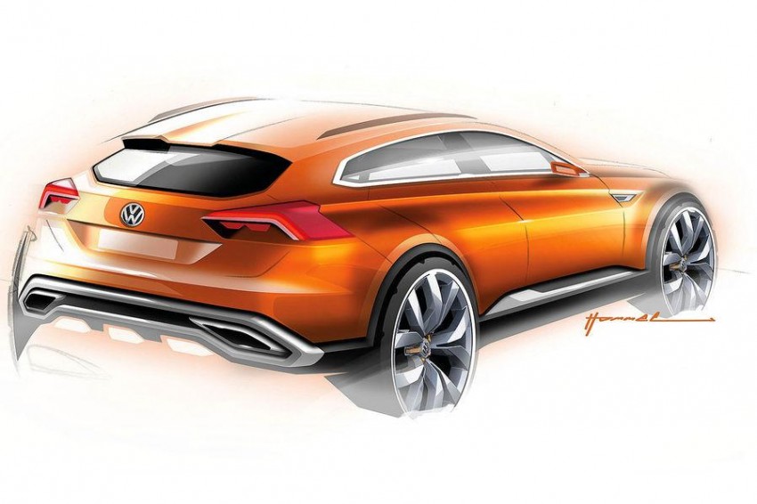 Volkswagen CrossBlue Coupe concept for Shanghai Image #169416