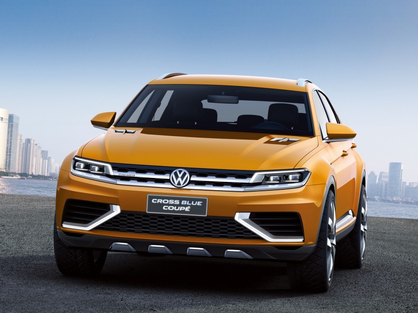 Volkswagen CrossBlue Coupe concept for Shanghai Image #169410