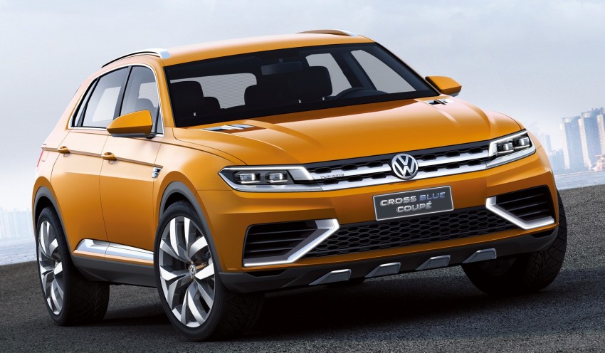 Volkswagen CrossBlue Coupe concept for Shanghai Image #169411