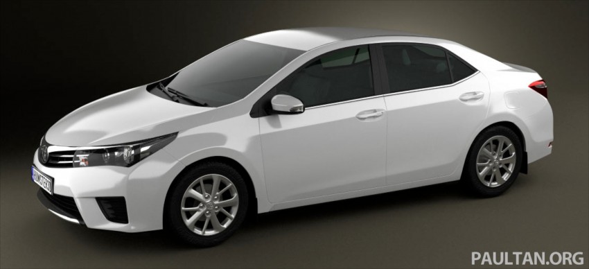 See the next-gen Toyota Corolla Altis from all angles! 177064