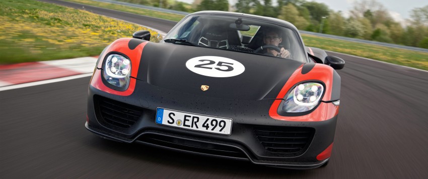 Porsche 918 Spyder: 887 hp, 1,275 Nm, 340 km/h! 175024