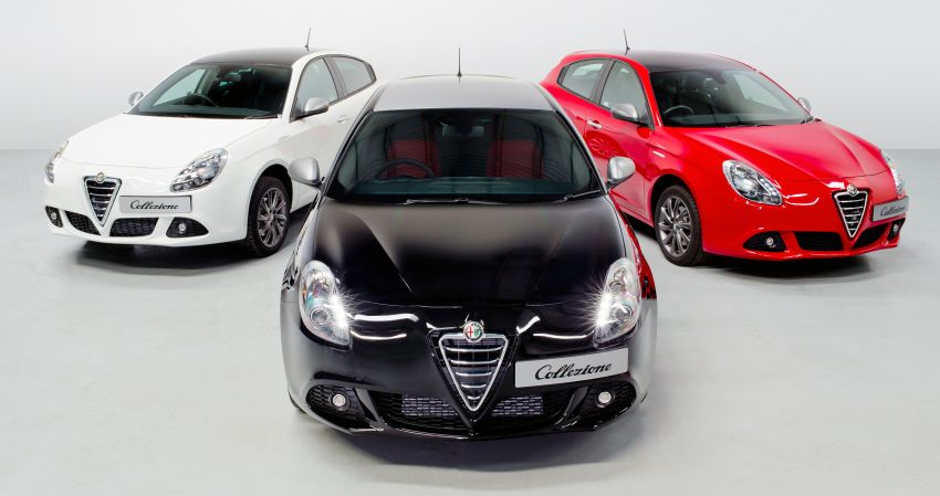 Alfa Romeo Giulietta Collezione special series appears 176554
