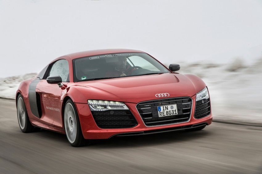 All-electric Audi R8 e-tron not production-feasible yet 177282