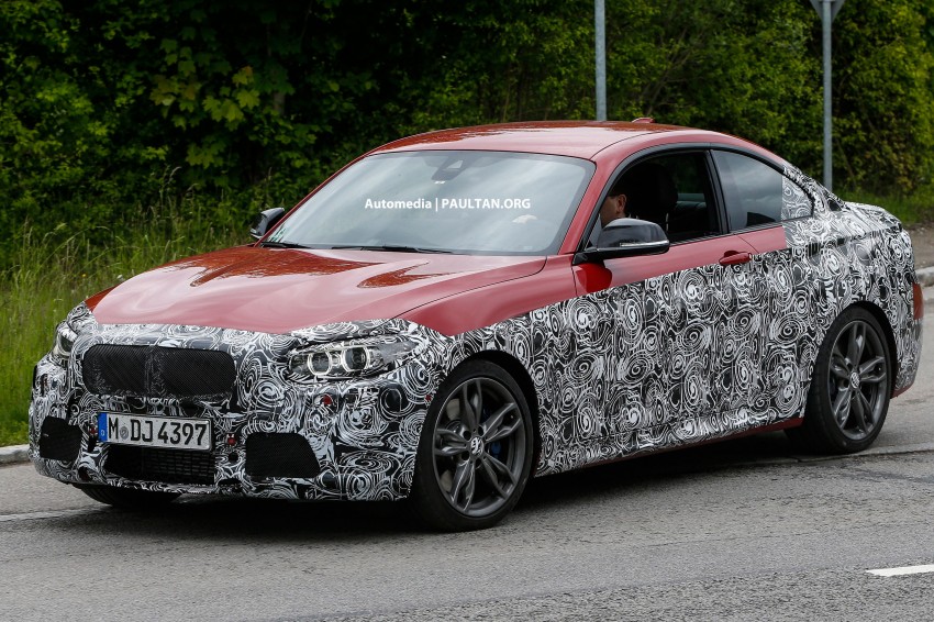 SPIED: BMW 2-Series Coupe sheds more disguise 177160
