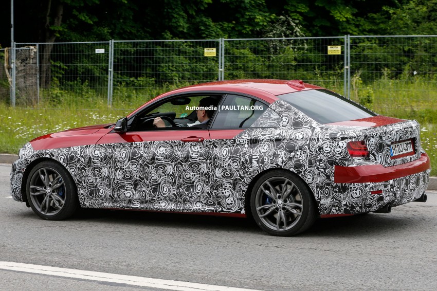 SPIED: BMW 2-Series Coupe sheds more disguise 177162
