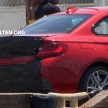 BMW M235i Coupe sighted nearly undisguised!