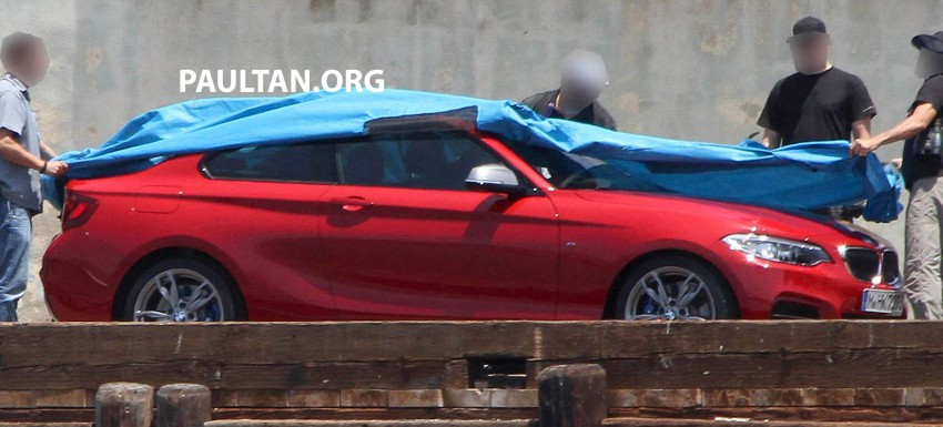 BMW M235i Coupe sighted nearly undisguised! 174982