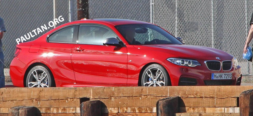 BMW M235i Coupe sighted nearly undisguised! 174984