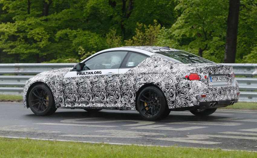 SPYSHOTS: BMW M4 Coupe pounding the ‘Ring 176323