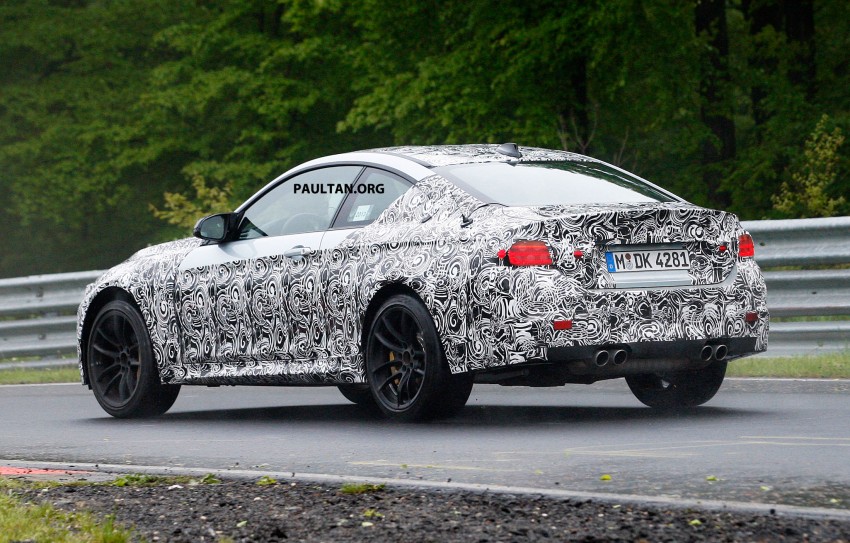 SPYSHOTS: BMW M4 Coupe pounding the ‘Ring 176324