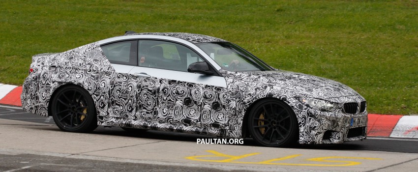 SPYSHOTS: BMW M4 Coupe pounding the ‘Ring 176336