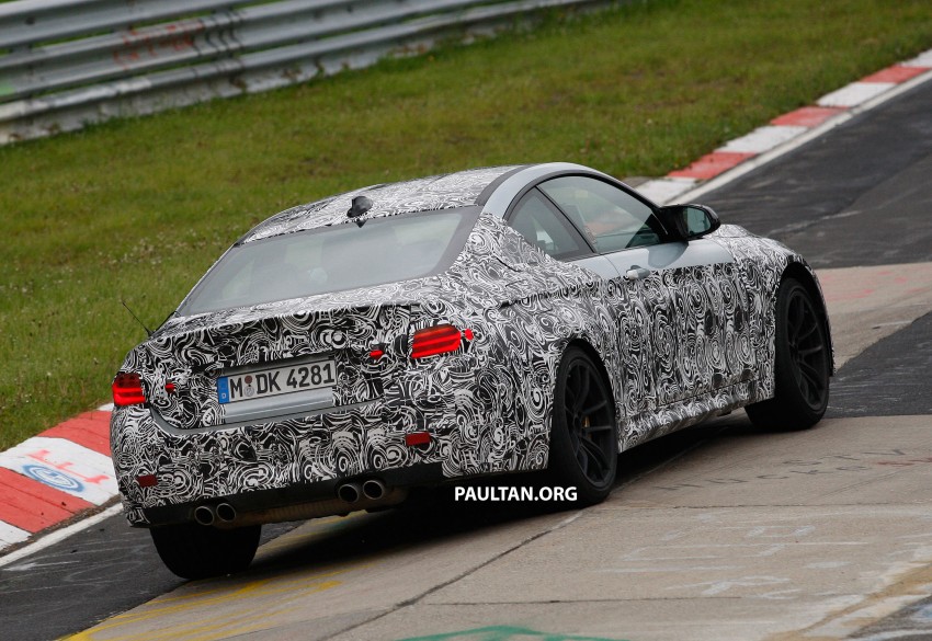 SPYSHOTS: BMW M4 Coupe pounding the ‘Ring 176333
