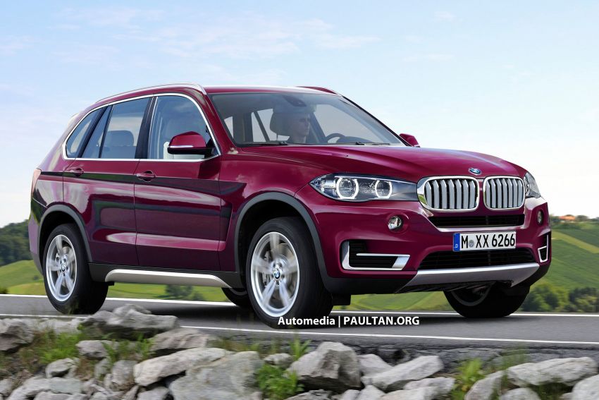 Upcoming F15 BMW X5 rendered for a clearer look 173369