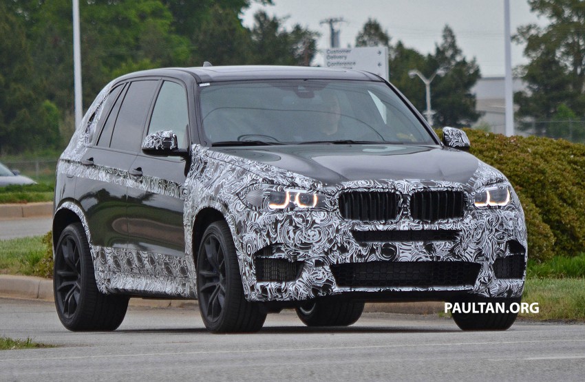 F15 BMW X5 M SUV sighted with less disguise 172820