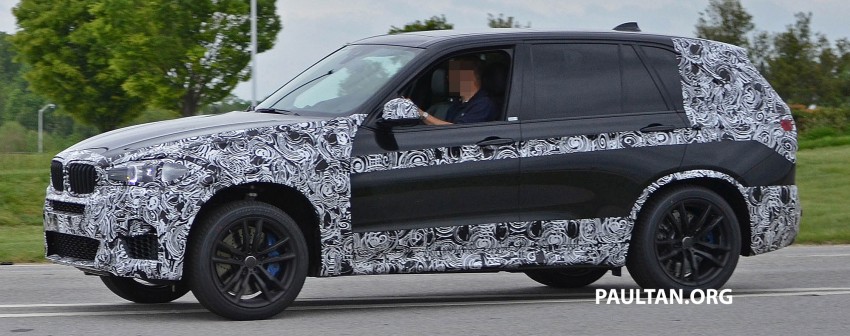 F15 BMW X5 M SUV sighted with less disguise Image #172818