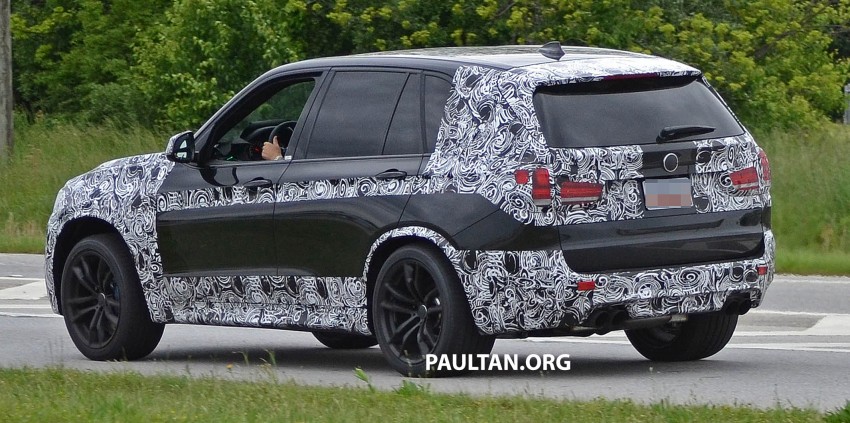 F15 BMW X5 M SUV sighted with less disguise 172816